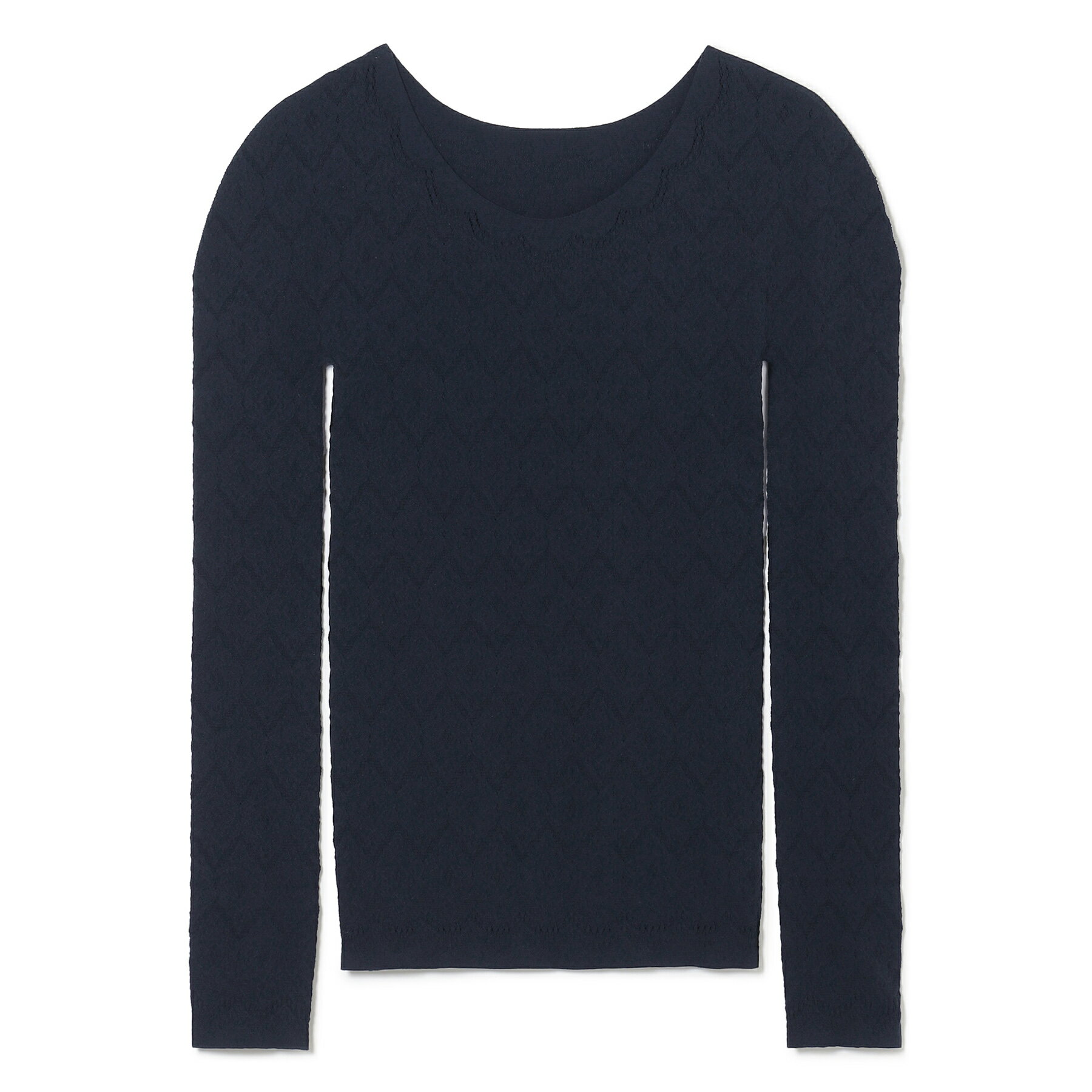 【チャコット 公式(chacott)】【ノーソーイングニット】ジゼルレース長袖ニットトップのサムネイル