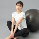 【チャコット 公式(chacott)】【ノーソーイングニット】コンパクトシャギーニットTシャツ