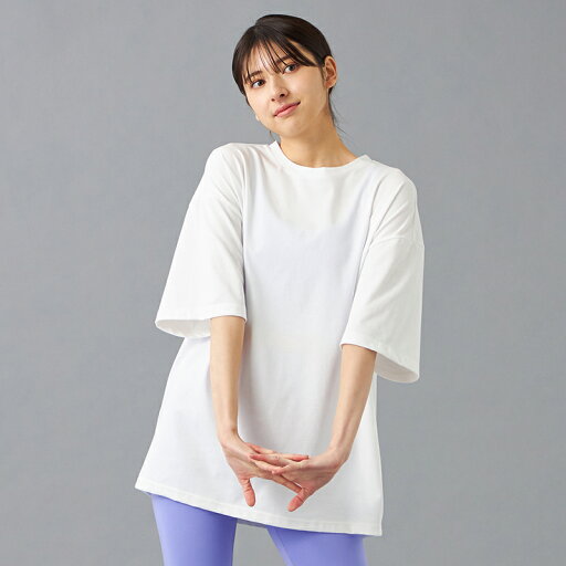 【チャコット 公式(chacott)】HandsomeCotton オーバーTシャツ 【チャコット 公式(chacott)】HandsomeCotton オーバーTシャツ