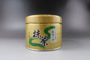 【抹茶／Matcha】京都宇治【山政小山園】深雪の白150g（薄茶）江戸千家蓮華庵川上閑雪家元御好/POWDER Matcha Green Tea a Green Tea