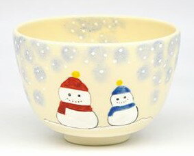 茶碗　雪ダルマ　加藤永真作（化粧箱）