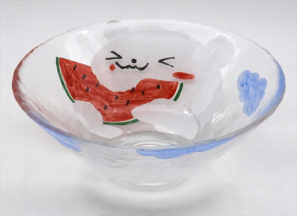 平茶碗　義山　白くま（超耐熱）水出宋絢作（化粧箱）φ15×H6cm