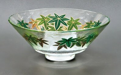 平茶碗　義山　青楓　東太武朗作（化粧箱）φ15×H6cm