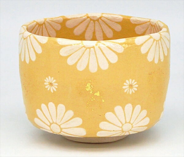 茶碗　菊花紋　吉村楽入作（桐箱）