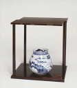 水指 染付 近江八景 御室窯(桐箱) ※棚別売り