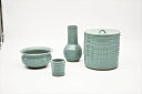 皆具 青磁 算木 横山瑞祥作(桐箱)