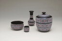 皆具 紫交趾 三段七宝 勝見永泉作(桐箱)