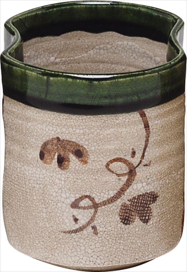 火入　織部　分銅　松本鉄山作（桐箱）