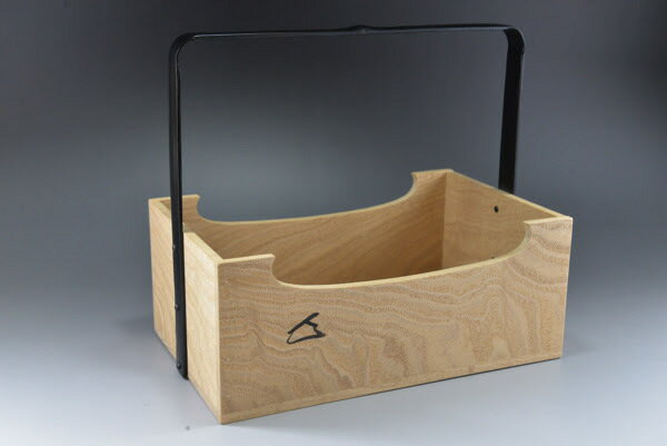 吸江斎好写　桐木地手付莨盆