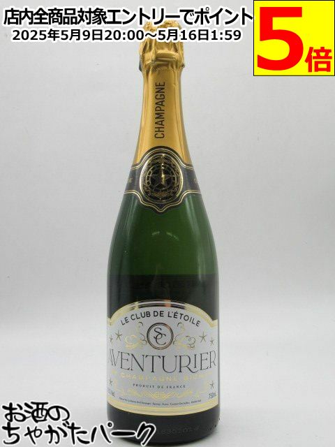 アバンチュリエ バイ シャンパーニュ ビシャ ブリュット 白 750ml ■ザ スタークラブ公式シャンパン