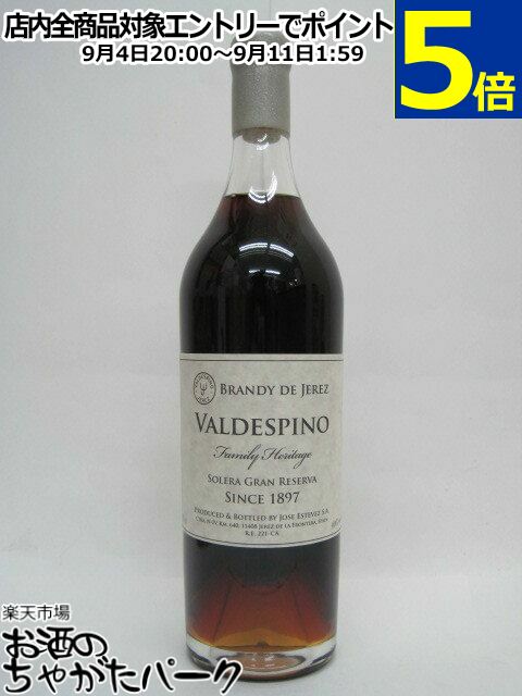 バルデスピノ ファミリーヘリテージブランデー 40度 700ml