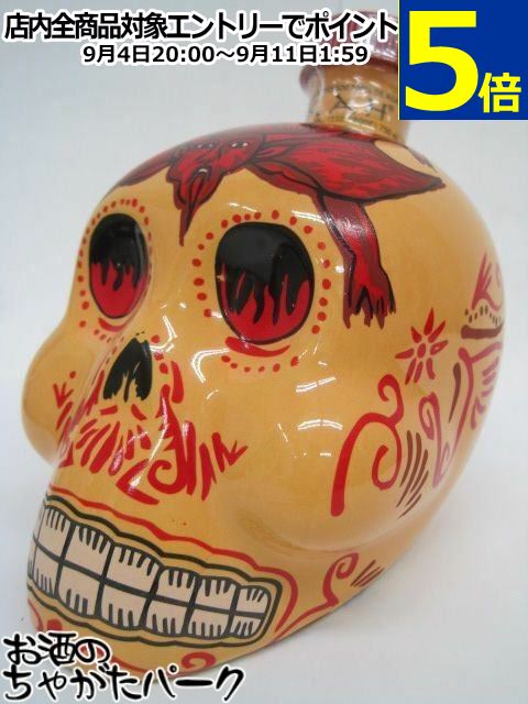 カー テキーラ レポサド スカルボトル デキャンタ 正規品 40度 700ml