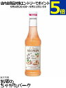 【ミニサイズ】 モナン ホワイトピーチ (ペシェ) シロップ 小瓶 250ml