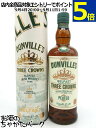 ダンヴィルズ スリークラウンズ ピーテッド ブレンデッド アイリッシュウイスキー 43.5度 700ml