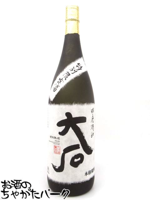 米焼酎 【箱なし】 大石酒造 大石 樽貯蔵 米焼酎 25度 1800ml