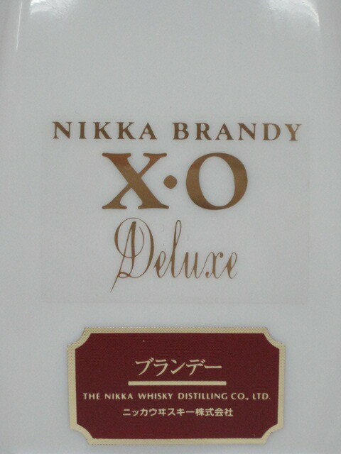 【ギフト】 ニッカ XO 白 デラックス (りんごブランデー) 箱付き 40度 660ml