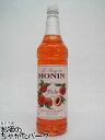 【大容量ペットボトル】 モナン ピーチ (ペシェ) シロップ 1000ml