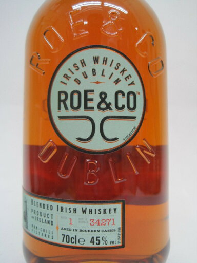 ロー&コー アイリッシュウイスキー 45度 700ml