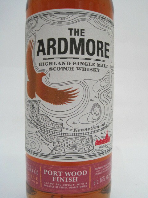 アードモア 12年 ポート ウッド フィニッシュ 46度 700ml