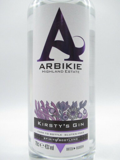 マラソン期間中エントリーでポイント5倍!アービキー カースティズ ジン 43度 700ml