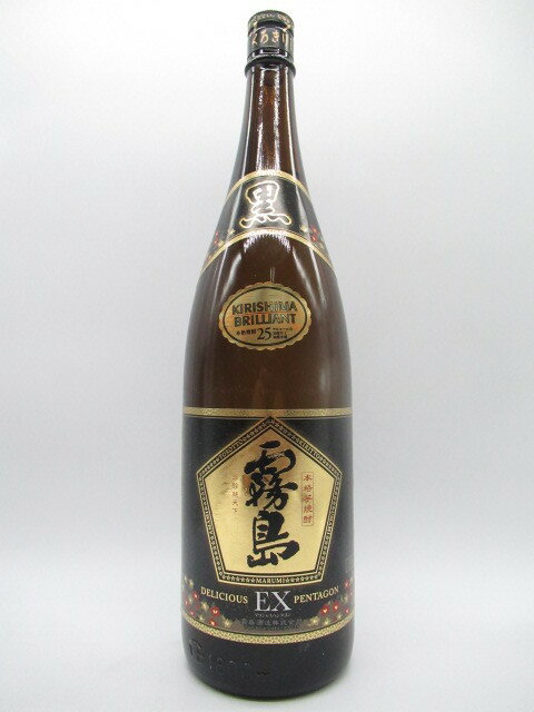 【焼酎祭り1980円均一】 霧島酒造 黒霧島 EX デリシャスペンタゴン 芋焼酎 25度 1800ml