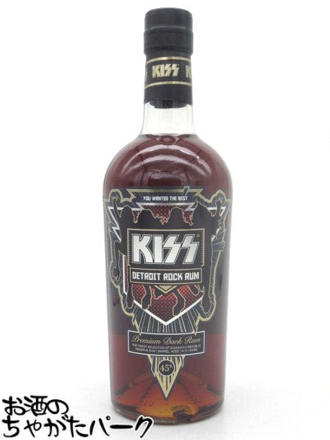 キッス KISS デトロイト ロック プレミアム ダーク ラム 正規品 45度 700ml