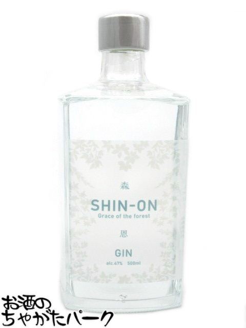 岡田屋本店 森恩 SHIN-ON ジャパニーズ クラフト ジン 47度 500ml