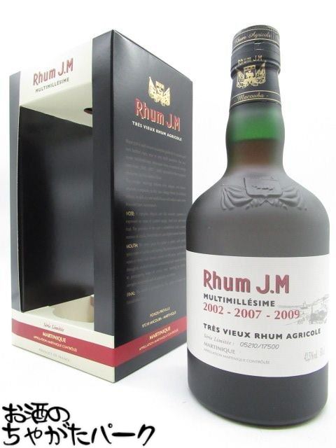 ラム J．M マルチミレジム 2002-2007-2009 (JM) 42.3度 500ml