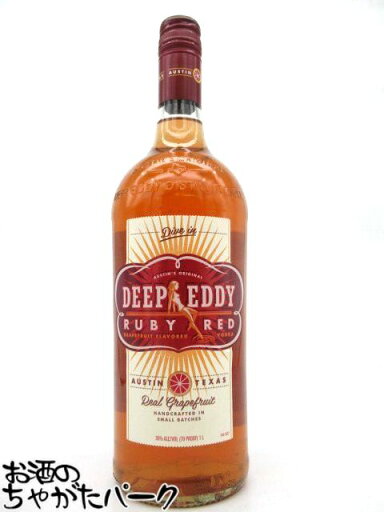 ディープエディー ルビーレッド グレープフルーツ フレーバーウォッカ 35度 1000ml ディープエディー ルビーレッド グレープフルーツ フレーバーウォッカ 35度 1000ml