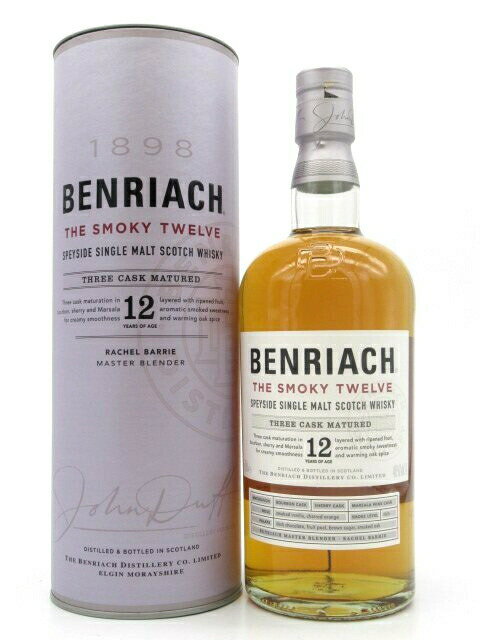 ベンリアック (BENRIACH) 12年 ザ スモーキー トゥエルヴ スリー カスク マチュアード 並行品 46度 700ml