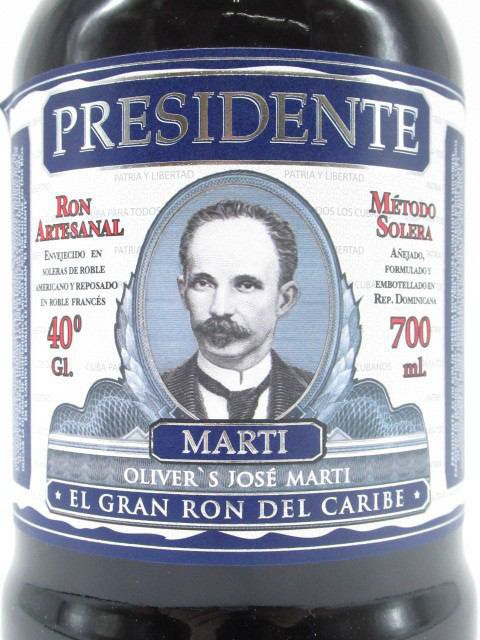 プレジデント マルティ 23年 ドミニカ ラム 40度 700ml