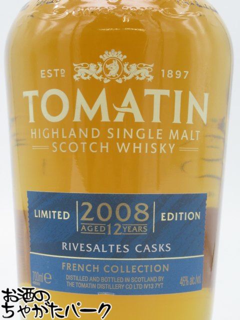 トマーティン 12年 2008 リヴザルト エディション 並行品 46度 700ml