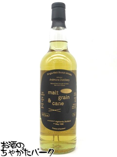 アードモア 22年 1998 ホグスヘッド (モルト グレーン＆ケーン) 49.7度 700ml