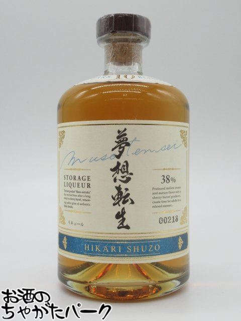 商品説明[焼酎]　＞ [焼酎　(麦)]あの「夢想仙楽」がここに転生！衝撃的なモルトウイスキー風味。シェリー樽の中で永い眠りについた本格麦焼酎の琥珀色の煌きをそのままに、シェリー酒樽の代表作「夢想仙楽」がここに転生する。シェリー樽貯蔵ならではの奥深く芳醇な樽の香りと十年の時を超えて熟成された深い味わいのブレンドが今宵格別なひとときをお楽しみください。※液色の濃さによりリキュールの表記となります。　