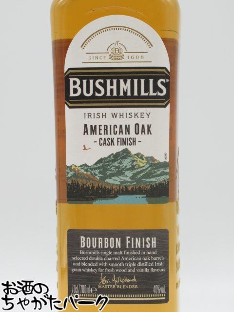 ブッシュミルズ アメリカンオーク カスク フィニッシュ 並行品 40度 700ml