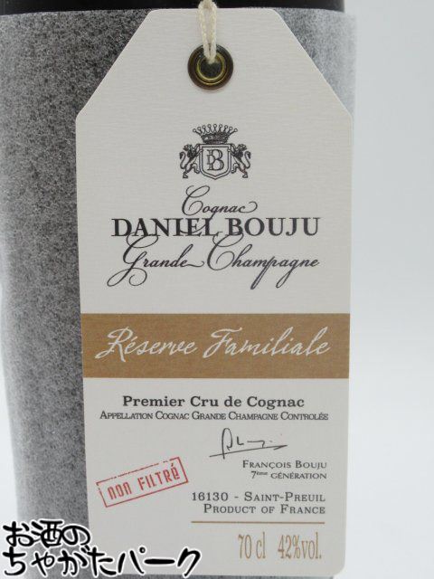 【新ラベル】 ダニエルブージュ レゼルヴ ファミリアル 42度 700ml