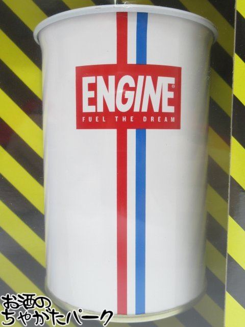 【特製メタルカップ2個付き】 エンジン オーガニックジン オイル缶型ボトル 42度 500ml