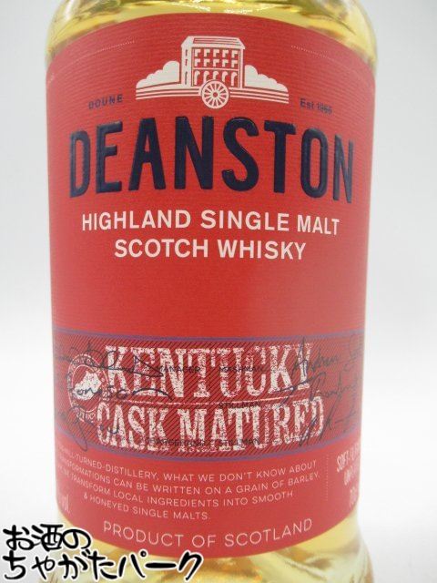 ディーンストン ケンタッキーカスク マチュアード 40度 700ml