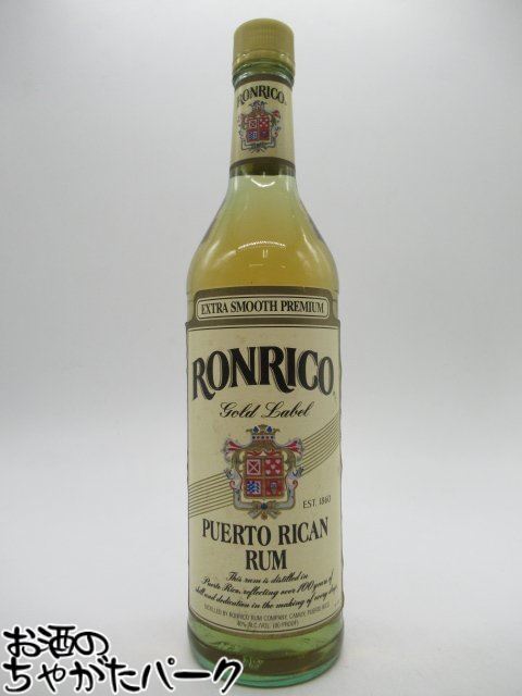 【古酒】【旧ラベル】 ロンリコ ゴールド 40度 750ml 【LL-0209-139】