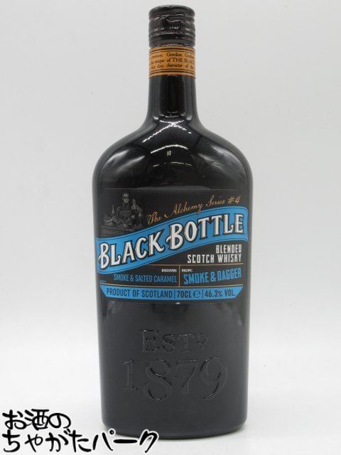 ブラックフライデー期間中エントリーでポイント10倍！ブラックボトル スモーク＆ダガー 並行品 46.3度 700ml