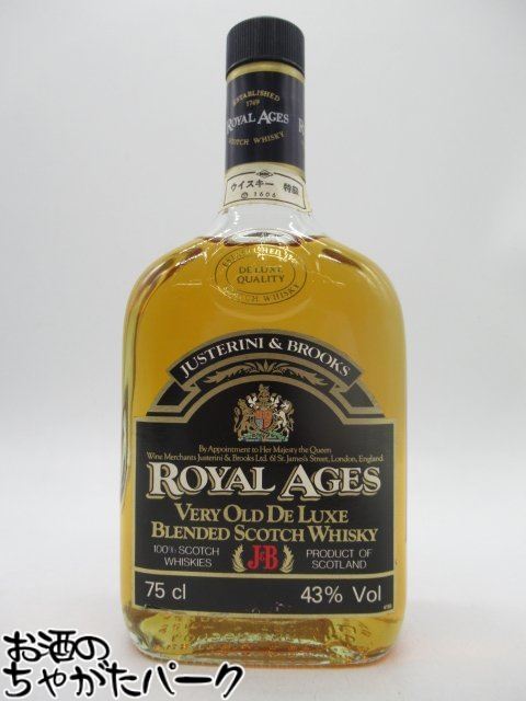 【古酒】 ロイヤル エイジ 特級表示 (Y1606) 正規品 サッポロビール 43度 750ml 【LL-0502-89】