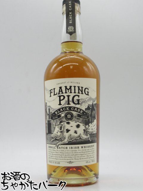 フレイミングピッグ ブラックカスク スモールバッチ アイリッシュ 並行品 40度 700ml ■蒸留所はウエストコーク
