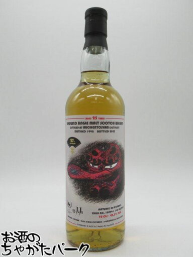 オーヘントッシャン 25年 1998 Bar JUJU 27周年記念ボトル(ウイスキーファインド) 49.5度 700ml オーヘントッシャン 25年 1998 Bar JUJU 27周年記念ボトル(ウイスキーファインド) 49.5度 700ml