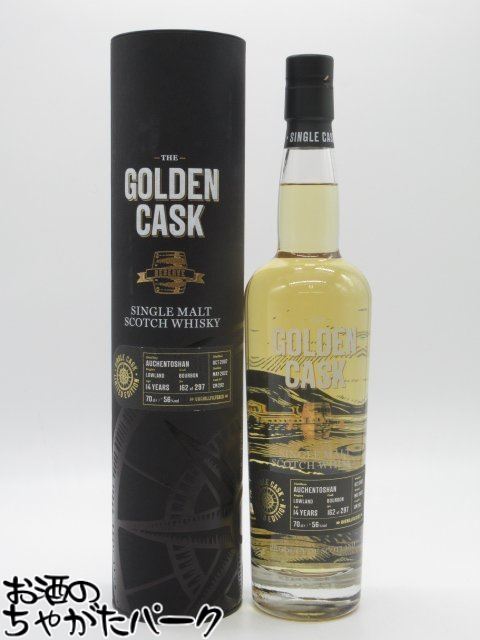 オーヘントッシャン 14年 2007 バーボンカスク ゴールデンカスク (ハウス オブ マクダフ) 56.0度 700ml