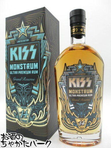 キッス KISS モンストラム 14年 ウルトラ プレミアム ラム 正規品 43度 700ml キッス KISS モンストラム 14年 ウルトラ プレミアム ラム 正規品 43度 700ml