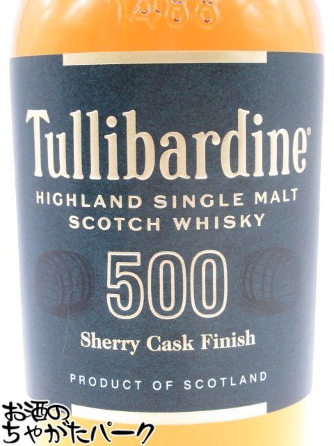 タリバーディン 500 シェリー フィニッシュ 並行品 43度 700ml