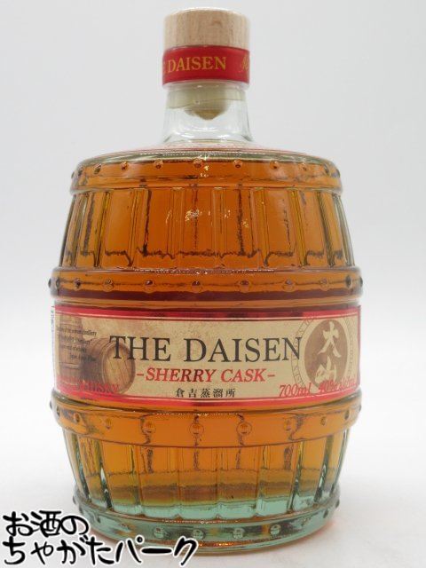 ブラックフライデー期間中エントリーでポイント10倍！マツイ 大山 シェリーカスク 樽型ボトル ブレンデッドウイスキー 40度 700ml