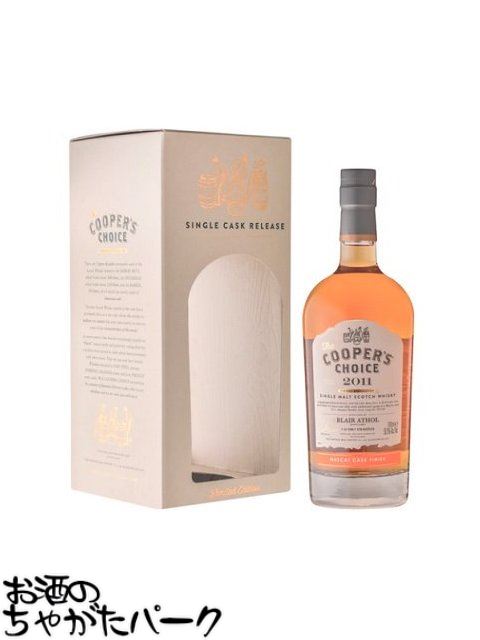 ブレアソール 12年 2011 マスカットカスクフィニッシュ (クーパーズチョイス) 52.5度 700ml