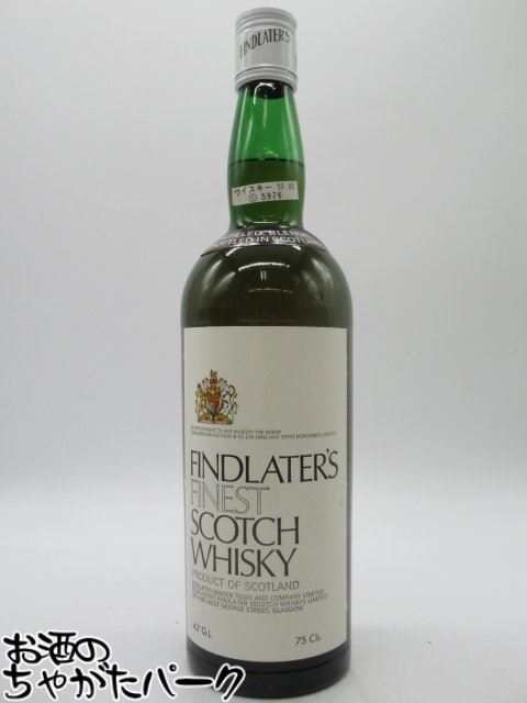 ブラックフライデー期間中エントリーでポイント10倍！【古酒】 フィンドレイター ファイネスト 特級表示 (Y5976) 正規品 センチュリートレーディング 43度 760ml [LL-0806-46]