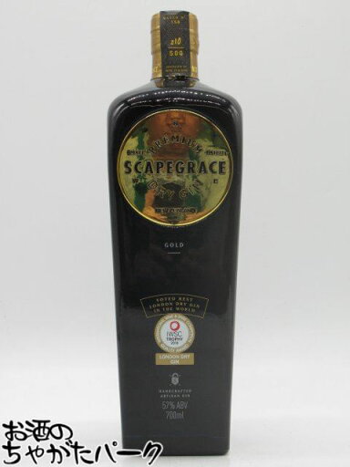 スケープグレース ゴールド プレミアム ドライジン 57度 700ml ■ニュージーランド産ジン スケープグレース ゴールド プレミアム ドライジン 57度 700ml ■ニュージーランド産ジン